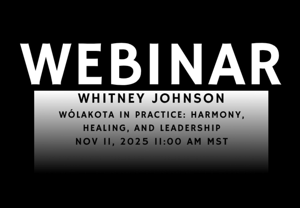 "Wólakota in Practice: Harmony, Healing, and Leadership" by Whitney Johnson.