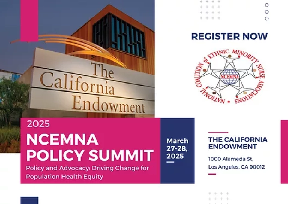 National Coalition of Ethnic Minority Nurse Associations - NCEMNA Policy Summit!